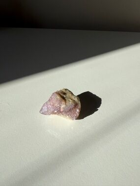Natural Pink Amethyst Cluster Crystal - Home Accent